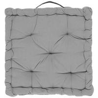 BOXKISSEN 40/40/8 cm    - Hellgrau, Basics, Textil (40/40/8cm) - Esposa
