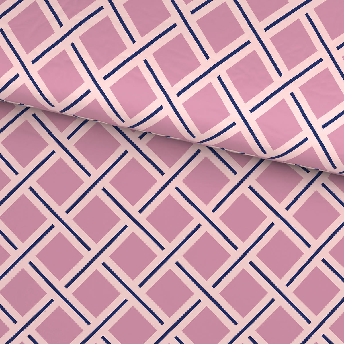 BETTWÄSCHE Satin 200/200 cm  - Mauve, Textil (200/200cm) - Novel