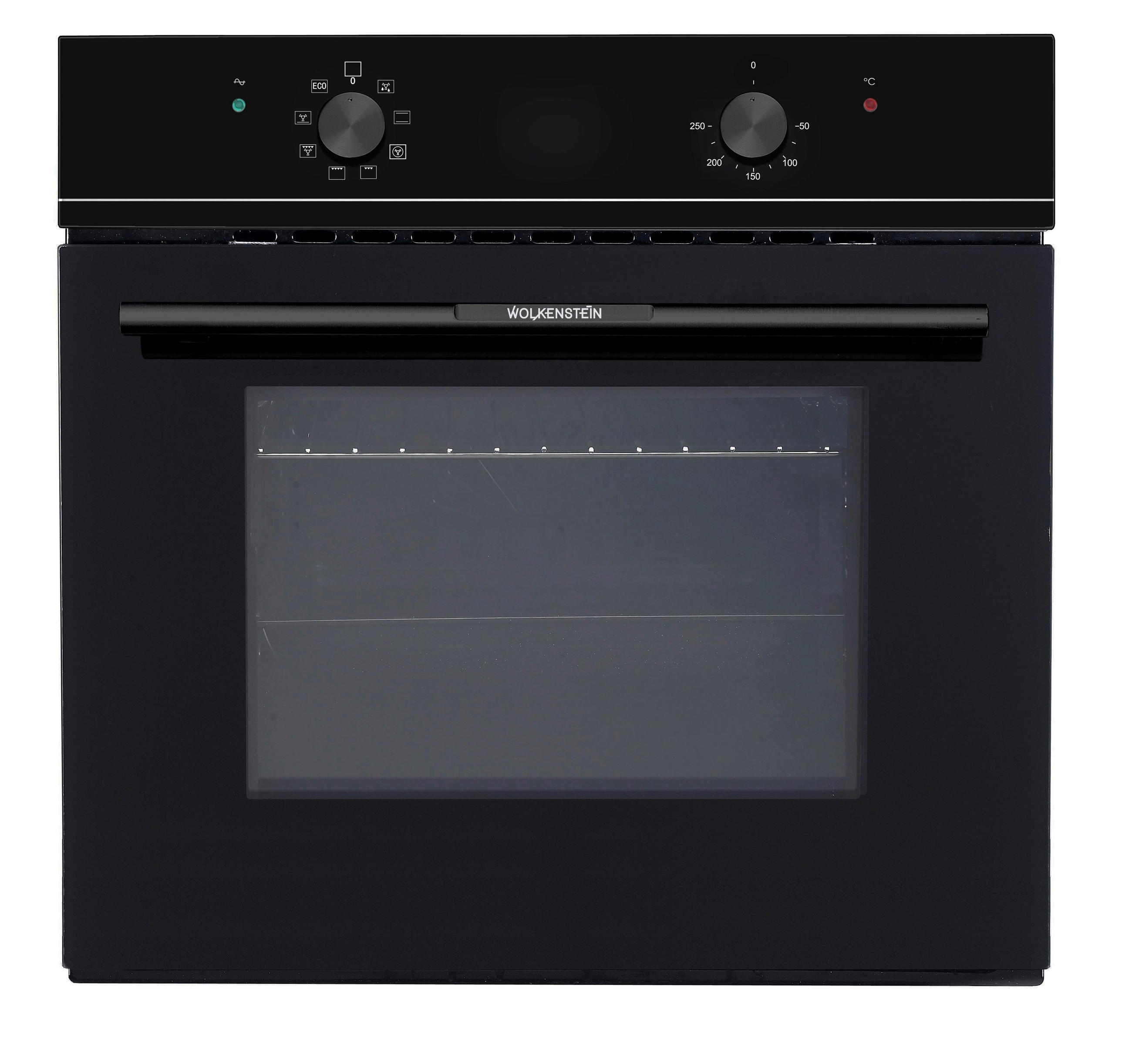 BACKOFEN WMO 70  - Schwarz, Konventionell, Glas/Metall (59,5/59,5/55cm) - Wolkenstein