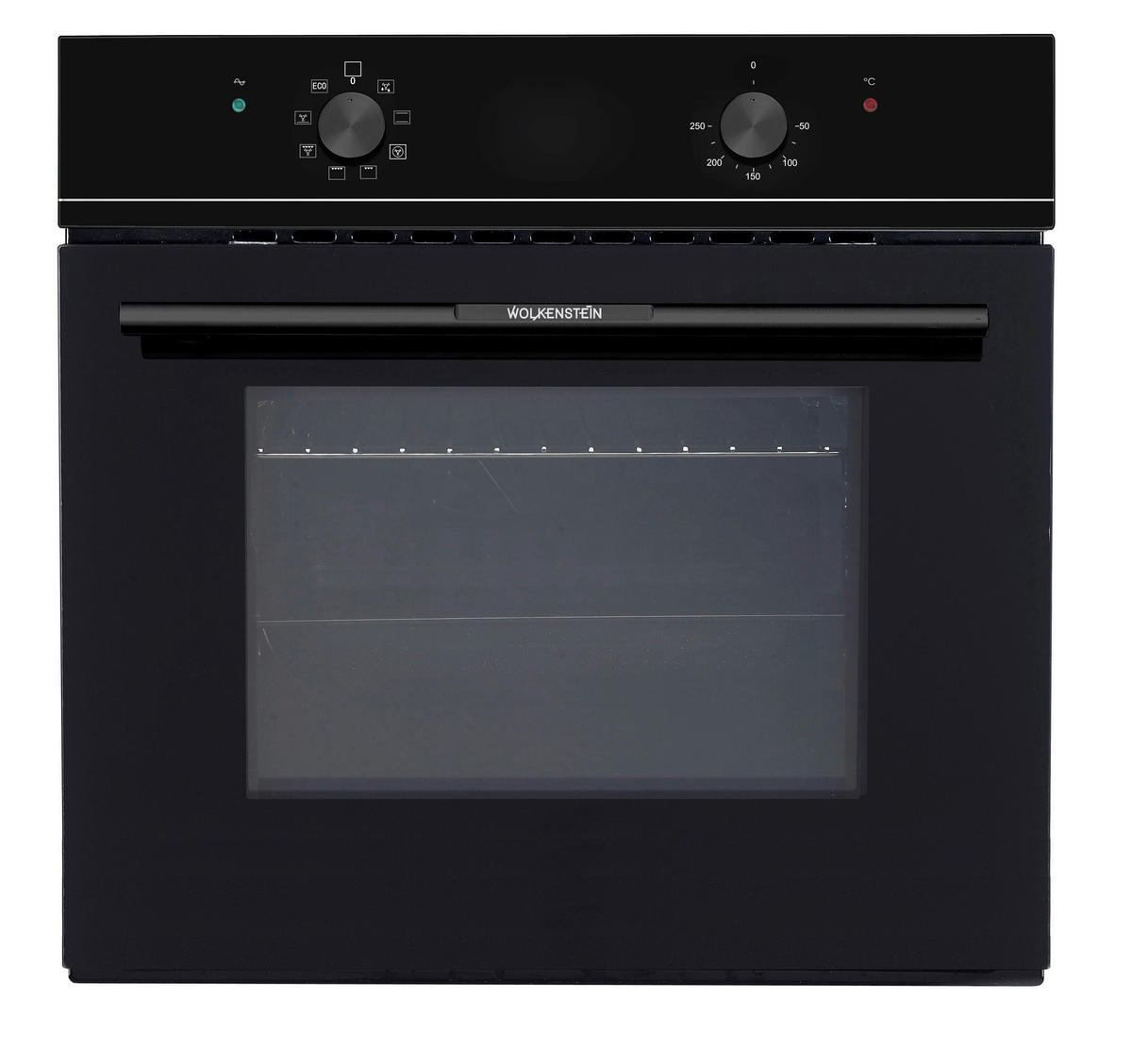 BACKOFEN WMO 70  - Schwarz, KONVENTIONELL, Glas/Metall (59,5/59,5/55cm) - Wolkenstein