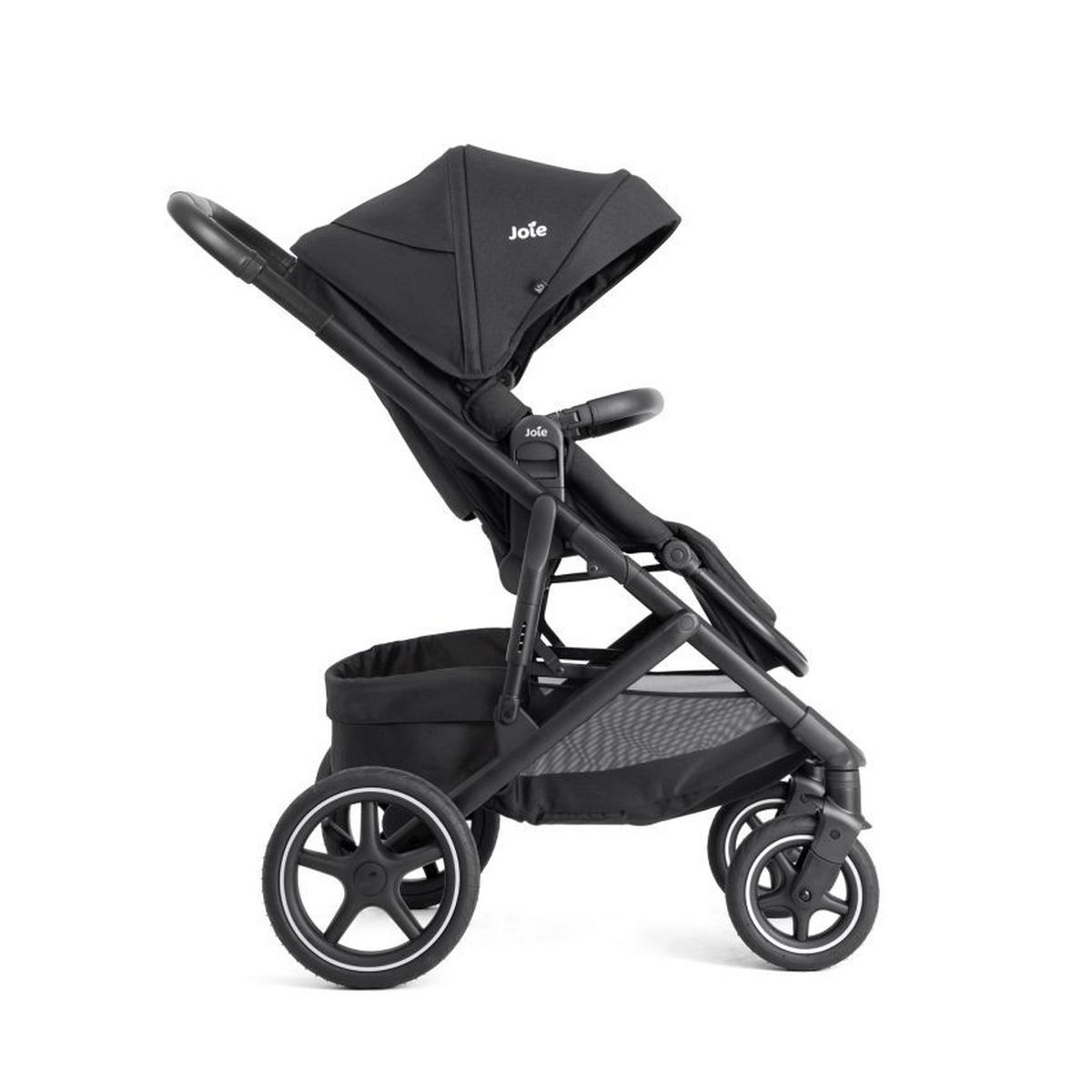 KINDERWAGENSET Elara 2in1  - Schwarz, Basics, Textil/Metall (64/112/97cm) - Joie