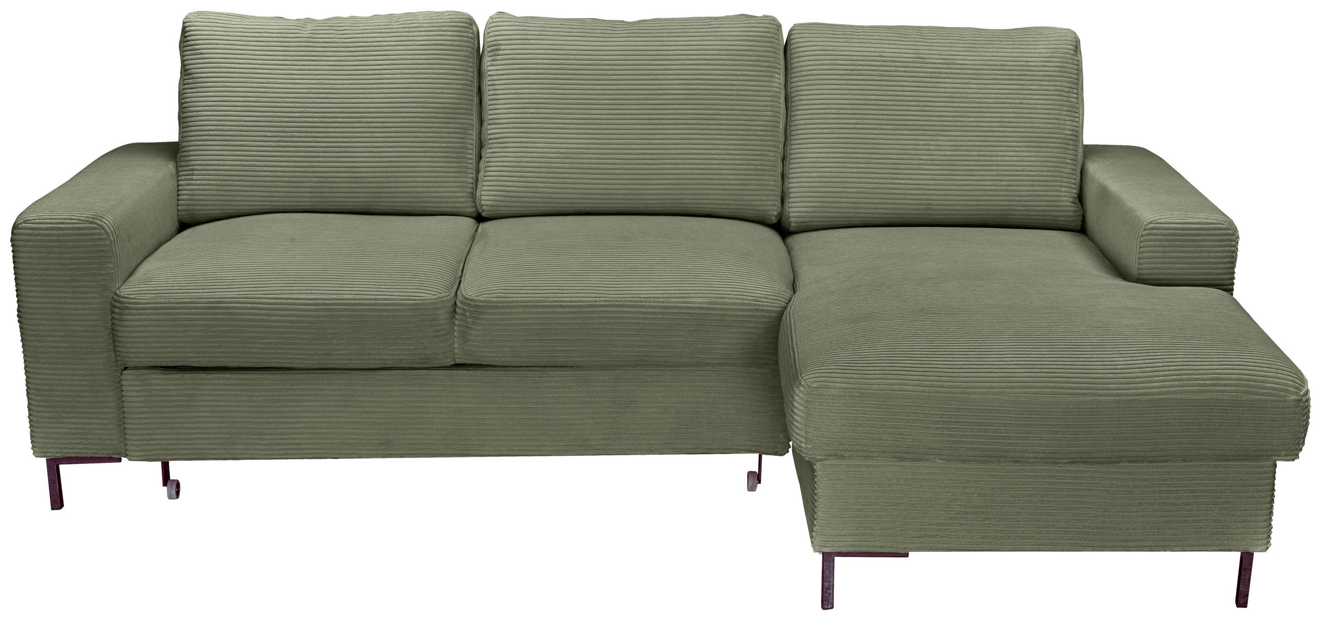 Freisteller von Carryhome ECKSOFA Olivgrün Cord.
