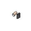 STRAHLER 12/12/16,5 cm   - Schwarz/Braun, Basics, Metall (12/12/16,5cm) - Trio Leuchten