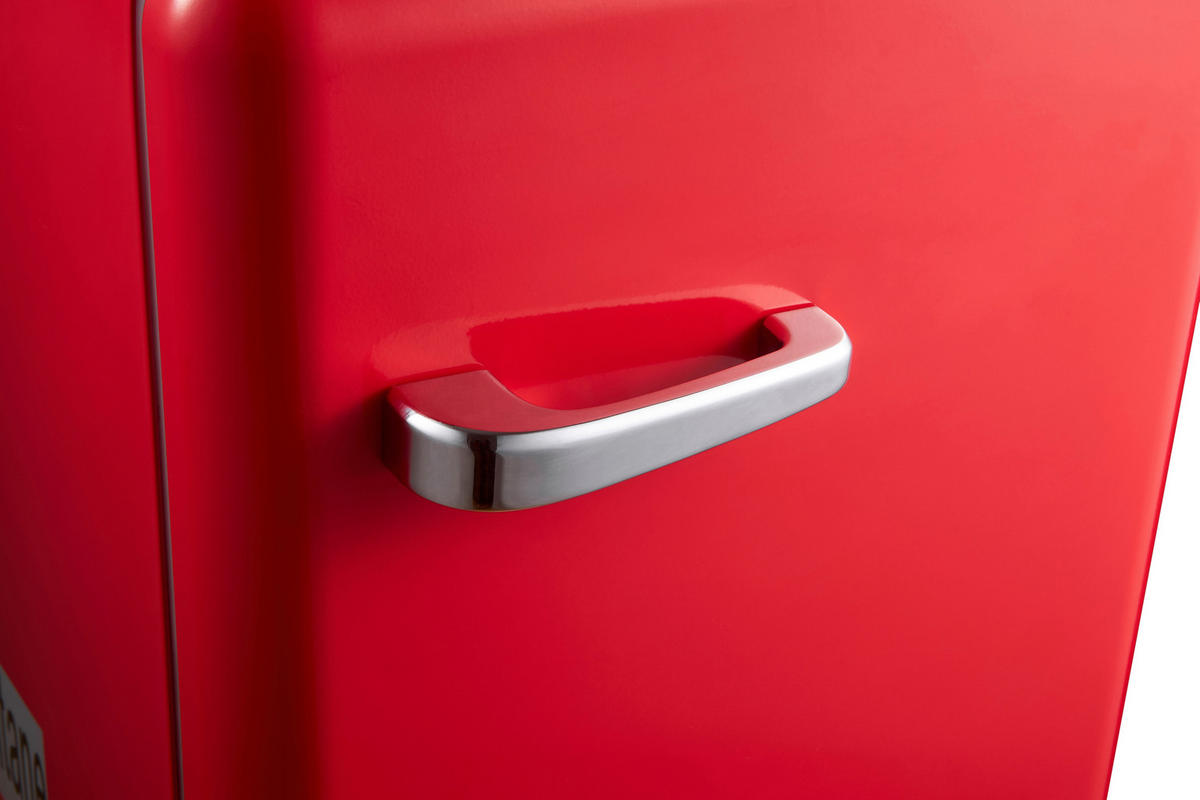MINIKÜHLSCHRANK BCH31E  - Rot, Trend, Kunststoff/Metall (40,2/43,5/46,6cm)