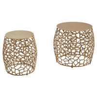 SET STOLIĆA zlatne boje  metal   - zlatne boje, Design, metal (46/42cm) - MID.YOU