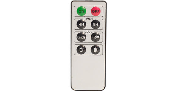 LED-KERZENSET  - Creme, LIFESTYLE, Kunststoff - Ambia Home