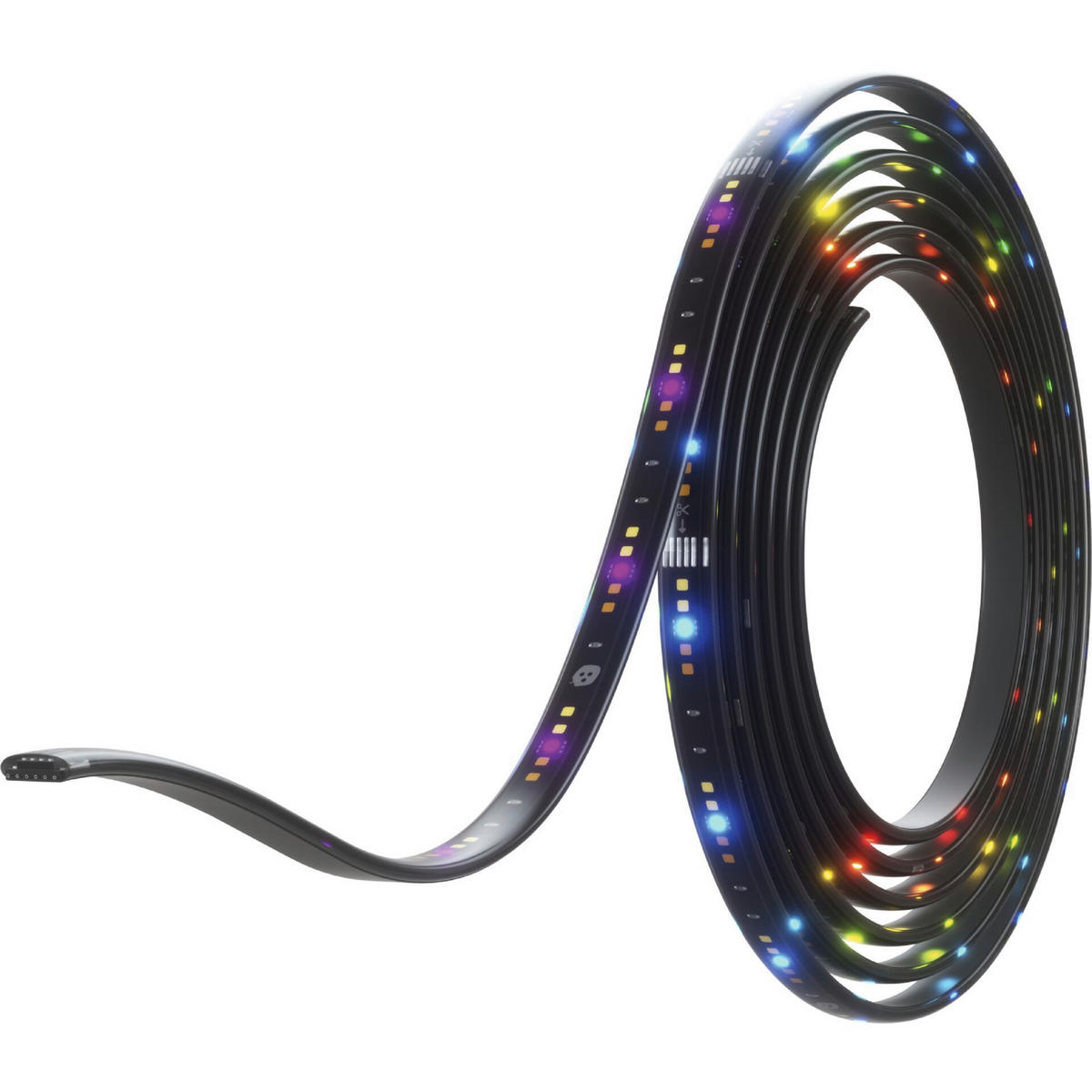 4D MIRROR+LIGHT STRIP KIT 85" 520 cm   - Schwarz, Basics, Kunststoff (520cm) - NANOLEAF