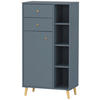 HIGHBOARD Schildmeyer Bjarne  in 60,2/113,4/33,1 cm  - Blau/Petrol, MODERN, Holz/Holzwerkstoff (60,2/113,4/33,1cm) - Stylife