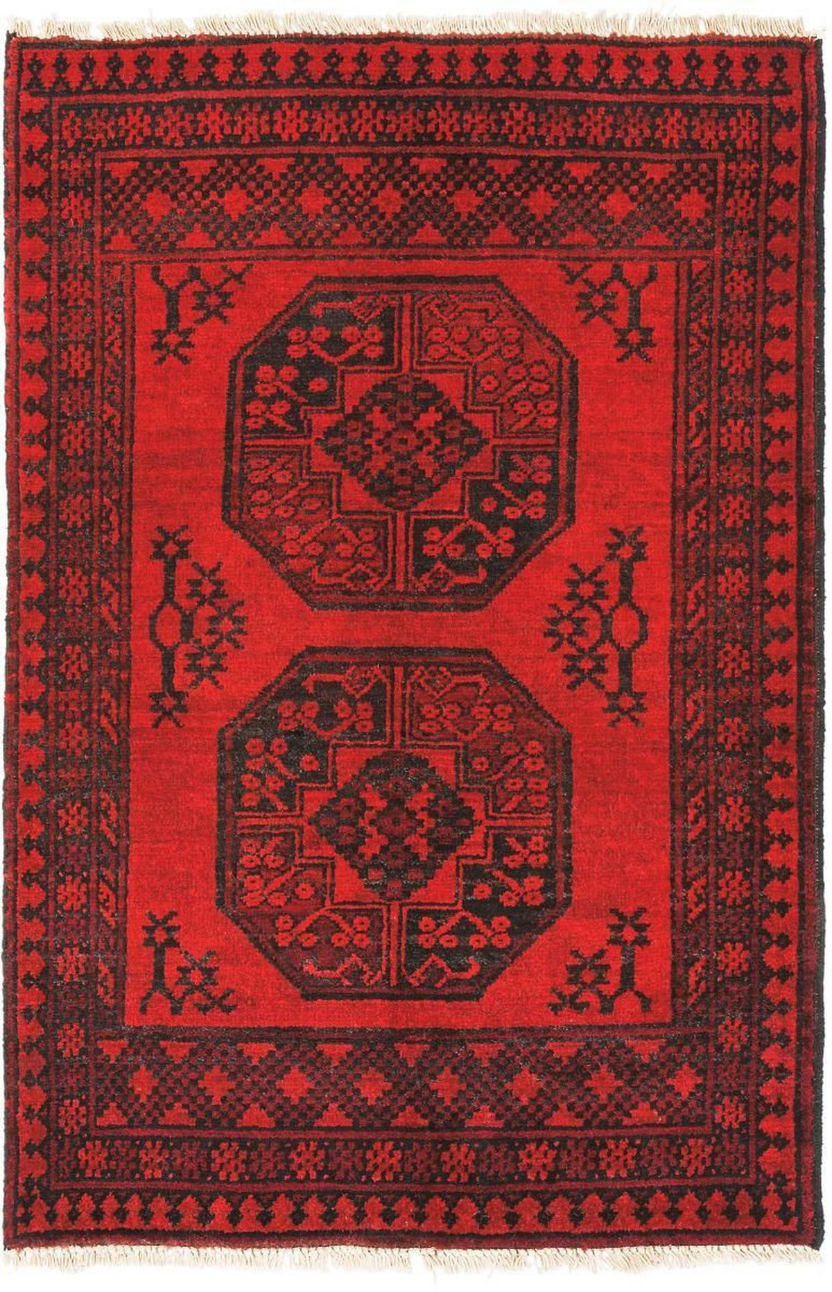ORIENTTEPPICH 80/125 cm Afghan Classic  - Multicolor, Lifestyle (80/125cm) - Cazaris