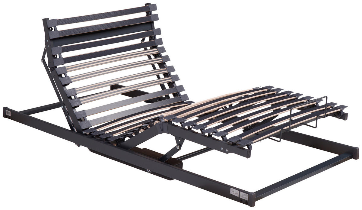 LATTENROST 90/200 cm  - Grau, Basics, Holz (90/200cm) - Tempur