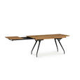 AUSZIEHTISCH Schwarz, Eichefarben rechteckig  ausziehbar, in verschiedenen Größen erhältlich  - Eichefarben/Schwarz, Design, Holz/Holzwerkstoff (160(210)/90/76cm) - Moderano