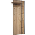 GARDEROBENPANEEL  in 79/196/35 cm  - Eichefarben, Design, Holz/Metall (79/196/35cm) - Johann Jakob