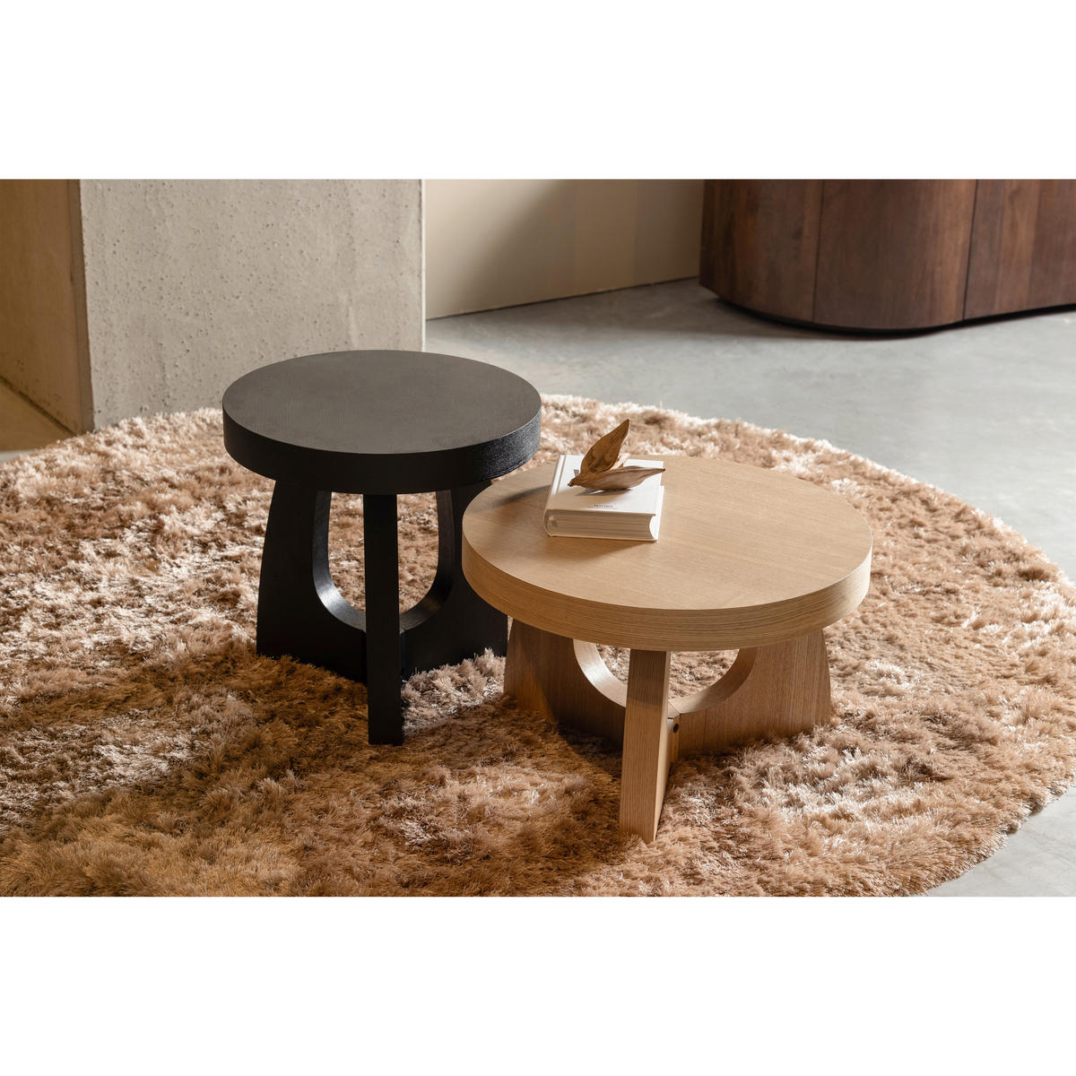 BEISTELLTISCH in Holzwerkstoff 55/55/35 cm  - Naturfarben, Design, Holzwerkstoff (55/55/35cm) - Livetastic