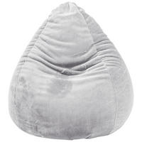 SITZSACK 220 l  - Grau, MODERN, Textil (70/110cm)