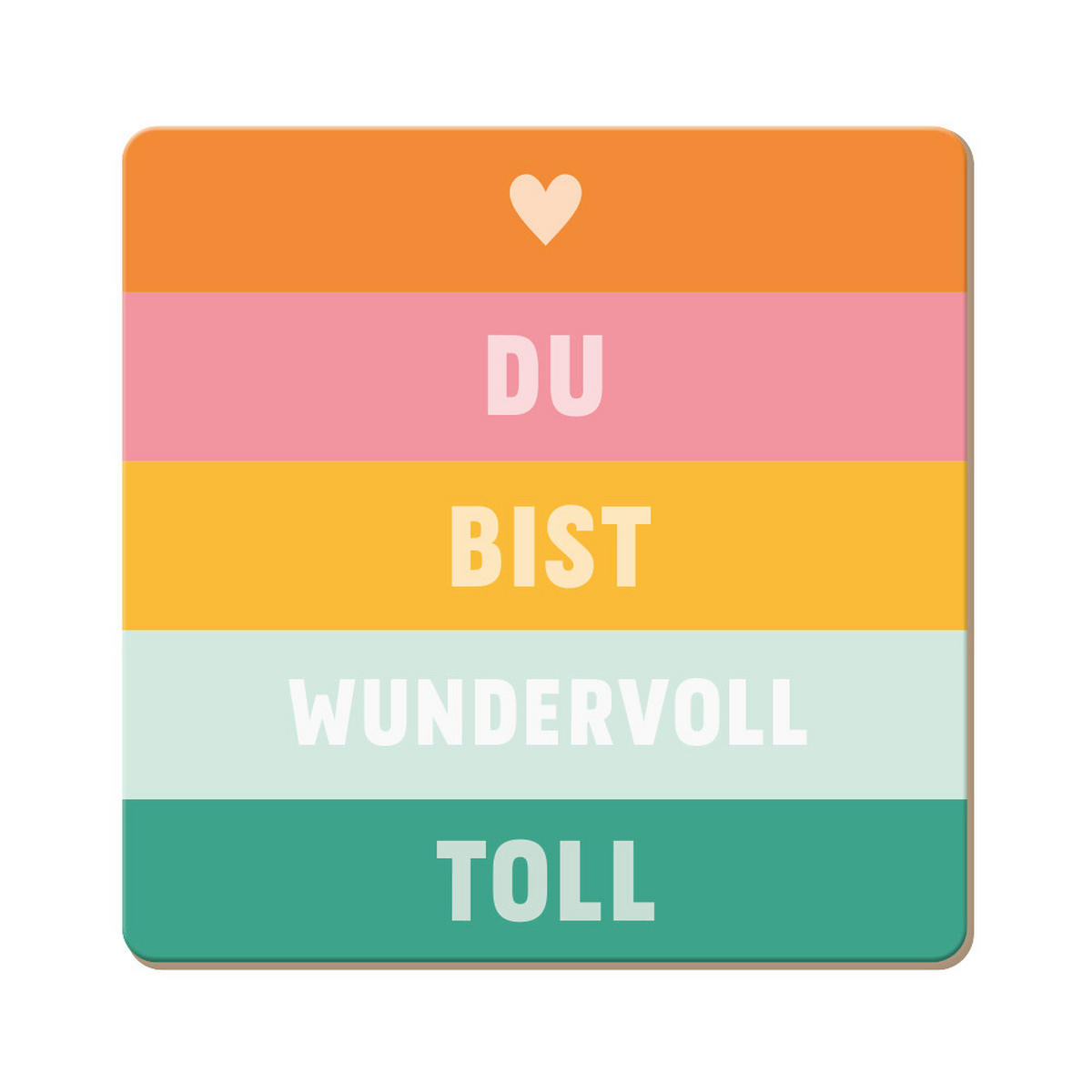 UNTERSETZER 9,5/9,5 cm  - Basics (9,5/9,5cm)