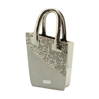 VASE  - Champagner/Silberfarben, Basics, Keramik (10/20/35cm)