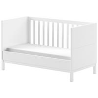 KINDER-/JUNIORBETT 70/140 cm  in Weiß  - Naturfarben/Weiß, MODERN, Holz/Holzwerkstoff (70/140cm) - MID.YOU