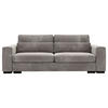 SCHLAFSOFA in Flachgewebe Taupe  - Taupe/Schwarz, Konventionell, Kunststoff/Textil (236/78/114cm) - Carryhome