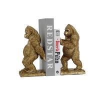 BUCHSTÄNDER - Goldfarben, Basics, Kunststoff (13/10,6/24cm)