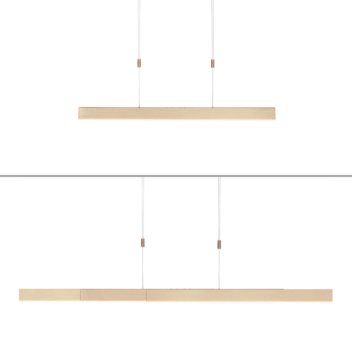 LAMPĂ SUSPENDATĂ CU LED 110-200/5,5/110-200 cm  - Design, plastic/metal (110-200/5,5/110-200cm)