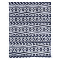VINTAGE PREPROGA  120/170 cm  tkano  modra  - modra, Basics, tekstil (120/170cm) - Kayoom