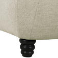 XXL-SESSEL in Flachgewebe Beige  - Beige/Schwarz, KONVENTIONELL, Holz/Textil (125/100/140cm) - Carryhome