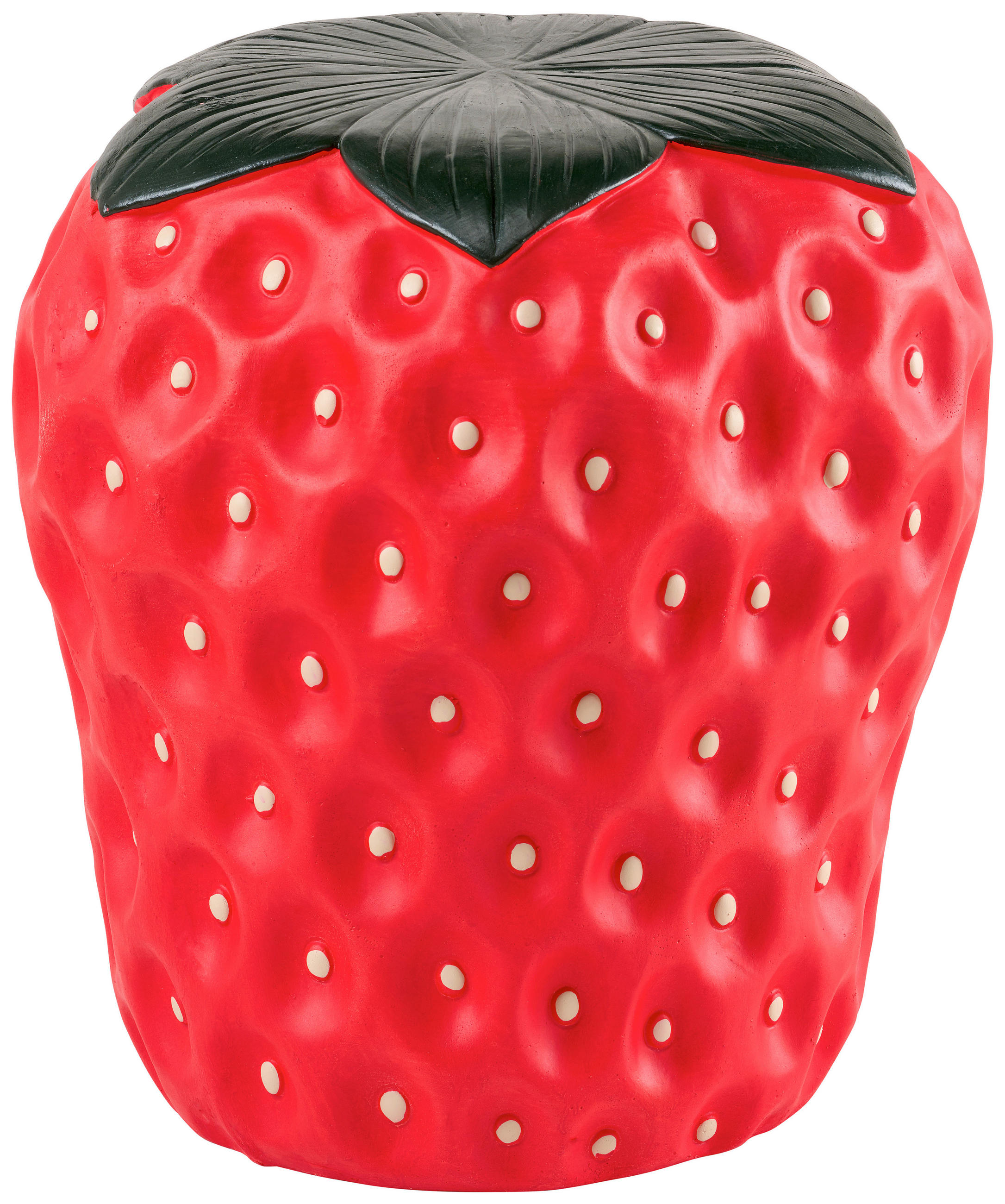 TABURETKA, plast, 43/39,5 cm - zelená/červená, Trend, plast (43/39,5cm)
