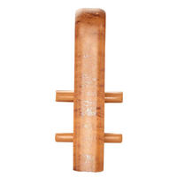 SOCKELLEISTENVERBINDUNGSSTÜCK Nussbaumfarben  - Nussbaumfarben, Basics, Kunststoff - Homeware