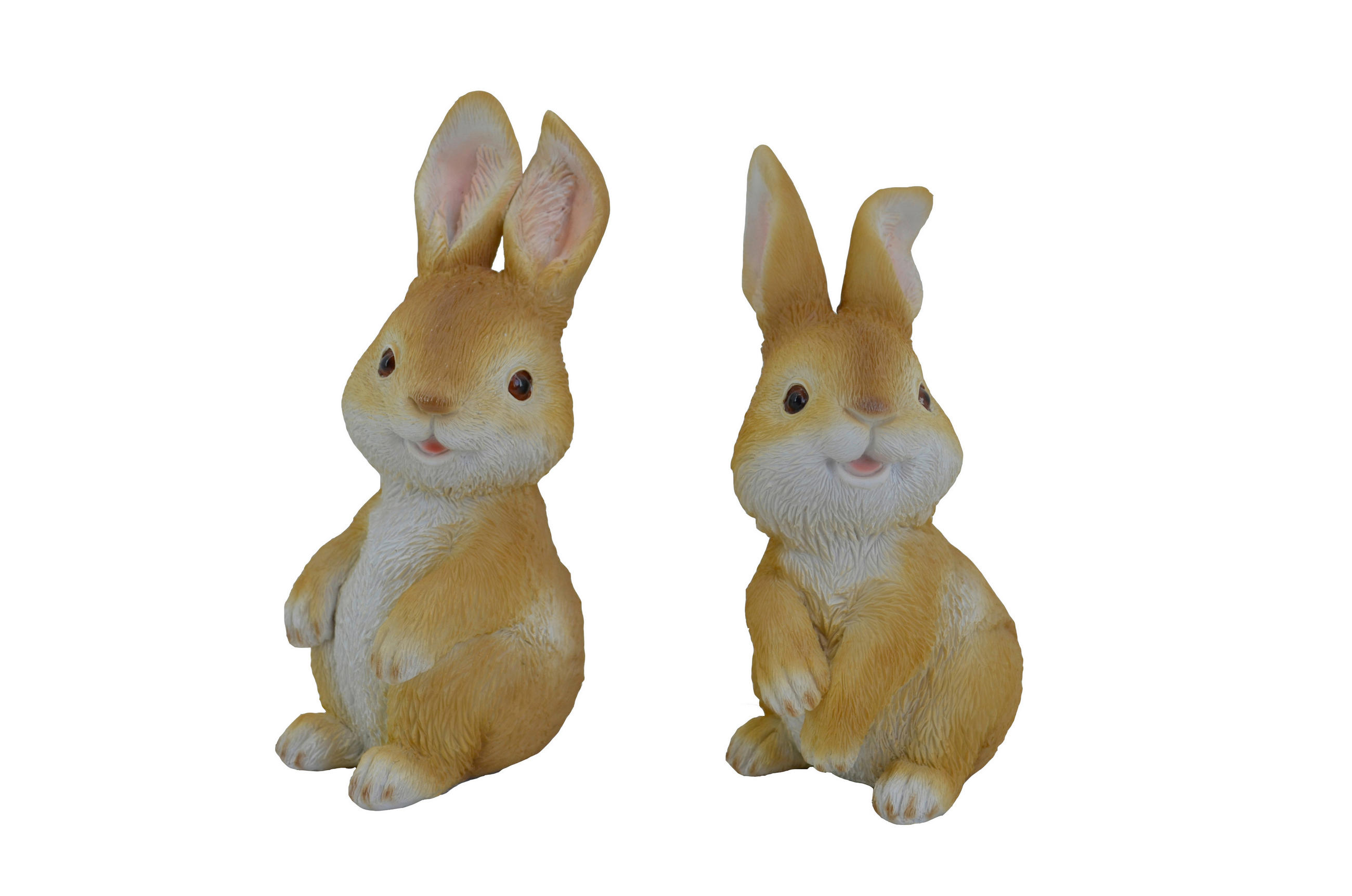 OKRASNI ZAJČEK    6/15,8/7,5 cm          rjava  - rjava, Trendi, umetna masa (6/15,8/7,5cm)