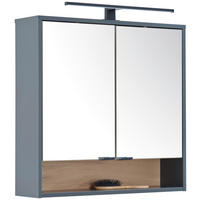 SPIEGELSCHRANK 70/68/17,5 cm  - MODERN, Glas/Holzwerkstoff (70/68/17,5cm) - MID.YOU