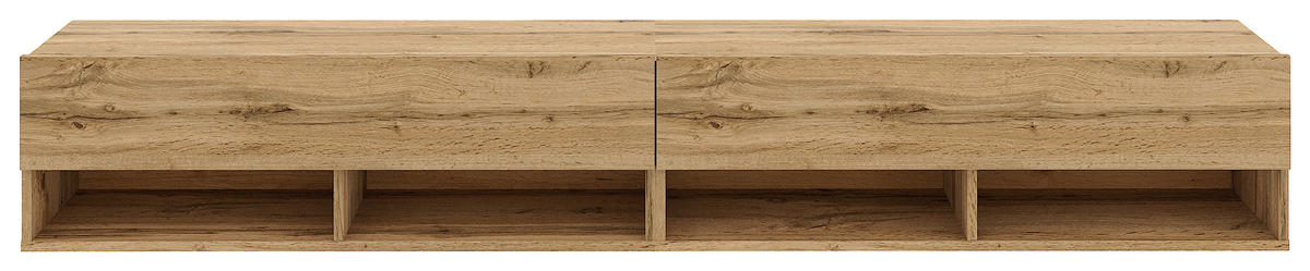 LOWBOARD DERBY  in 200/31,5/32,5 cm  - Eiche Wotan, Design, Holzwerkstoff (200/31,5/32,5cm) - Livetastic