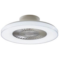 MENNYEZETI VENTILÁTOR - titánszürke/ezüstszínű, Basics, műanyag (59/15,5cm) - Mican
