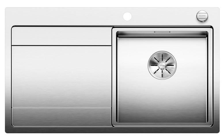 SPÜLE 521658  - Edelstahlfarben, Basics, Metall (86/19,7/51cm) - Blanco