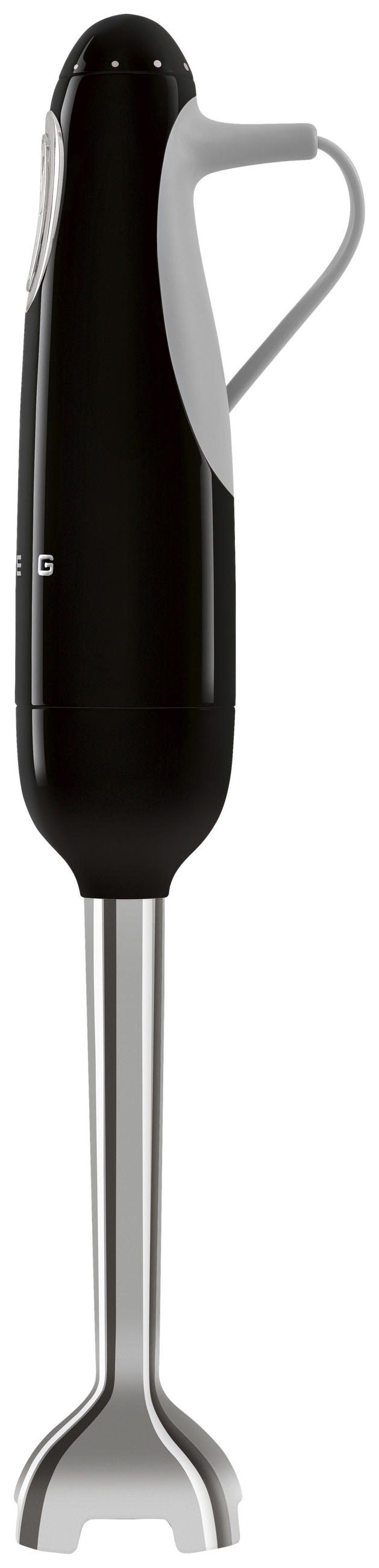 STABMIXER 50'S STYLE  - Edelstahlfarben/Schwarz, Basics, Kunststoff/Metall (6,5/41,4/6,5cm) - SMEG