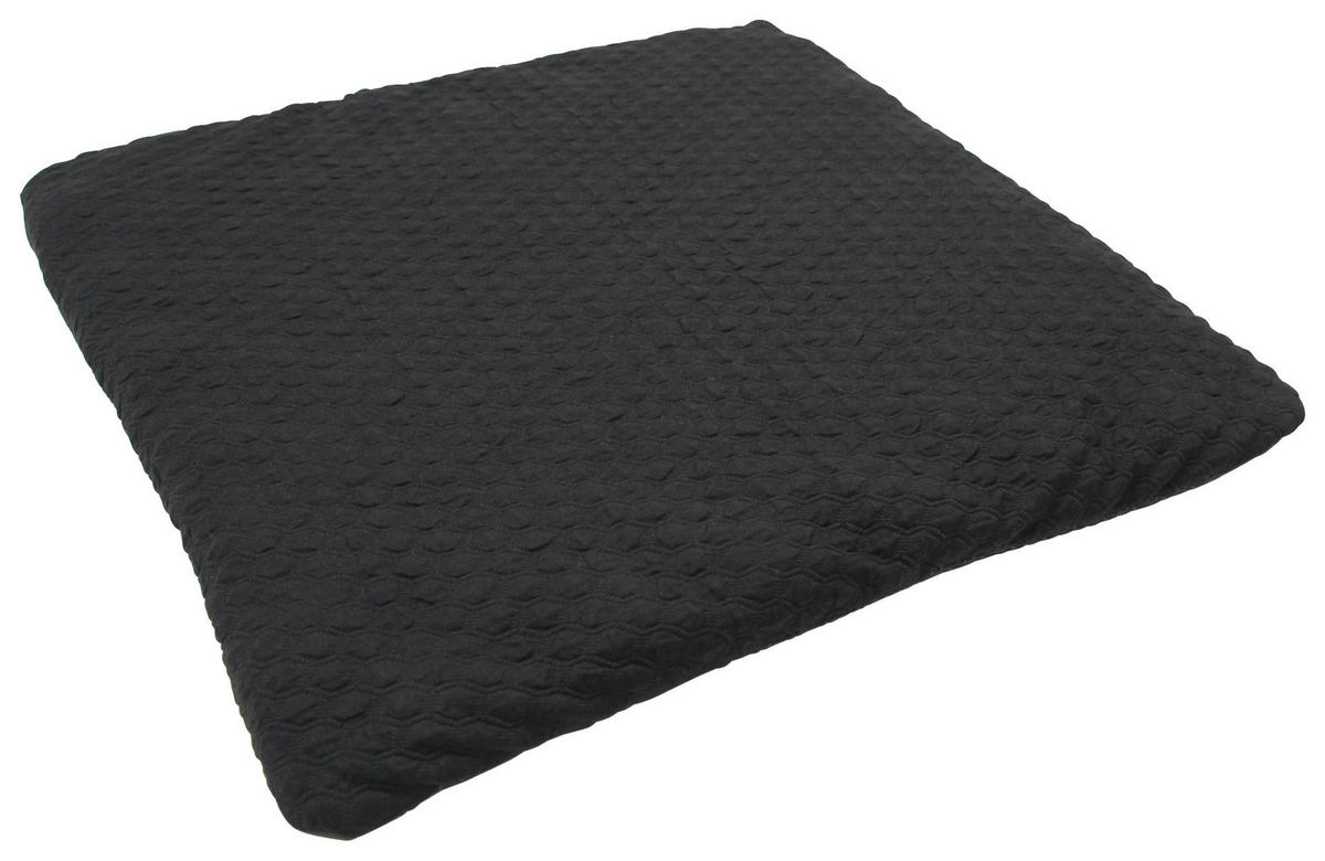SITTKUDDE   42/2/39 cm  - svart, Modern, textil (42/2/39cm) - MID.YOU