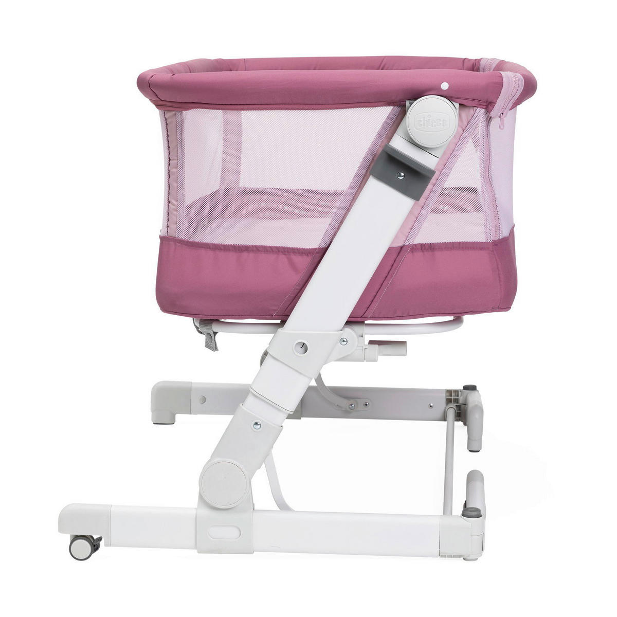 BEISTELLBETT NEXT2ME POP UP  - Pink, Basics, Textil/Metall (87/80/82cm) - Chicco
