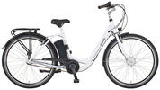 ELEKTROFAHRRAD 21.ESC.30, 28" - Weiß Hochglanz, KONVENTIONELL, Metall (66/117/165cm)