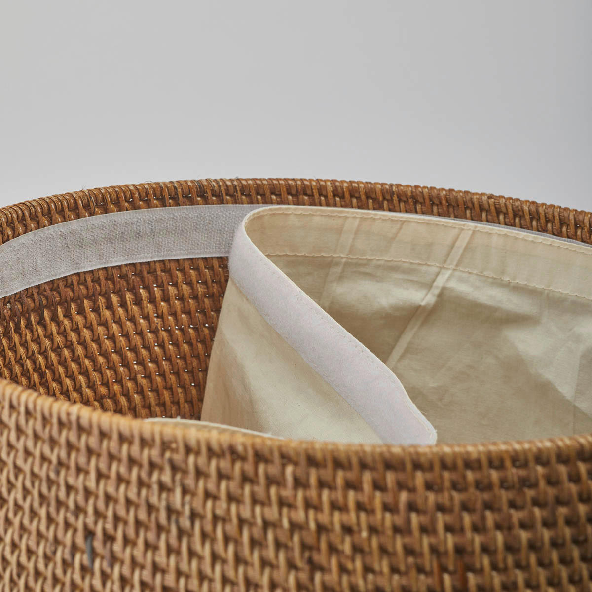 WÄSCHEKORB - Orange, Basics, Textil (35/63cm) - Aquanova