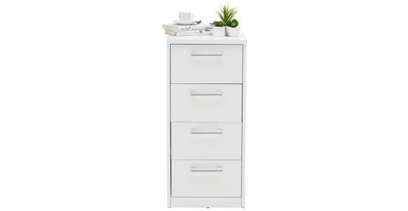 KOMMODE 38/84/36 cm - Silberfarben/Schwarz, KONVENTIONELL, Holzwerkstoff/Metall (38/84/36cm) - Xora