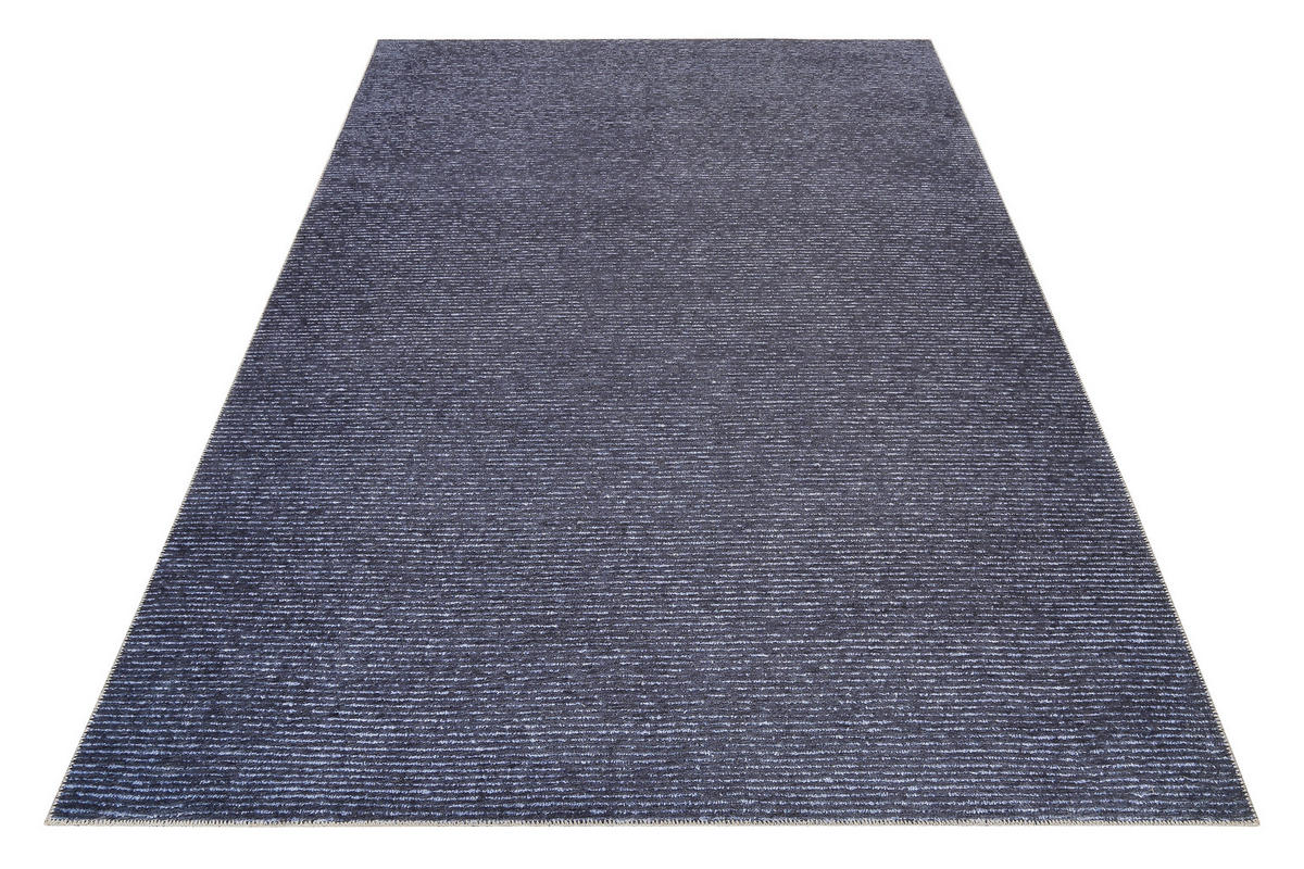FLACHWEBETEPPICH 130/190 cm Marly Dunkelblau  - Dunkelblau, KONVENTIONELL, Textil (130/190cm) - Esprit
