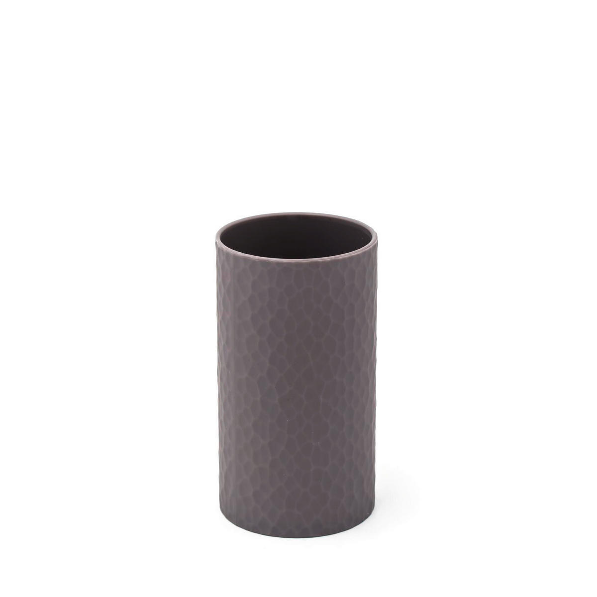 ZAHNPUTZBECHER Kunststoff  - Dunkelgrau, Basics, Kunststoff (7,1/11,5/7,1cm) - Sadena
