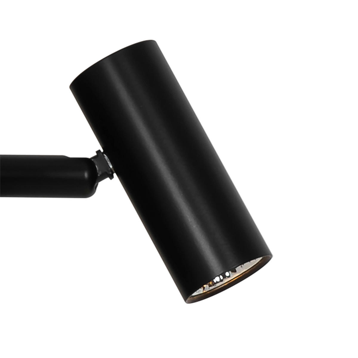 WANDLEUCHTE Omari 12/10/12 cm  - Schwarz, Design, Metall (12/10/12cm) - Nordlux