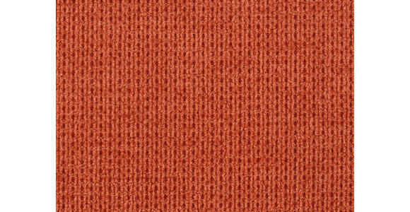 ECKSOFA in Mikrofaser Orange  - Chromfarben/Orange, Design, Textil/Metall (207/301cm) - Xora