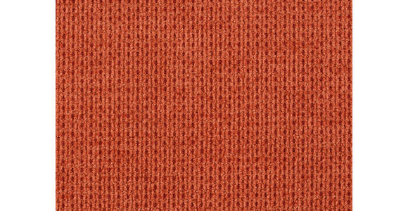 ECKSOFA in Mikrofaser Orange  - Chromfarben/Orange, Design, Textil/Metall (301/207cm) - Xora