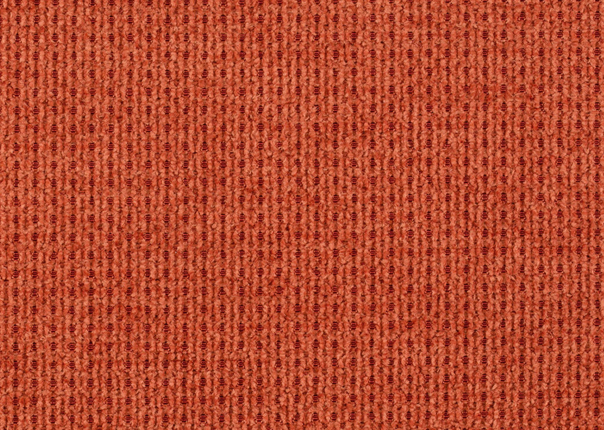ECKSOFA in Mikrofaser Orange  - Chromfarben/Orange, Design, Textil/Metall (207/301cm) - Xora