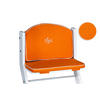 HOCHSTUHLEINLAGE Sitzpolster  - Dunkelorange, Basics (40/4/26cm) - tiSsi