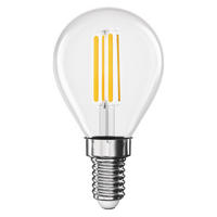 FILAMENTOVÁ LED ŽÁROVKA E14 - Basics, plast (4.5/4.5/8cm)