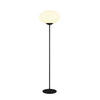 STEHLEUCHTE 40/150 cm    - Schwarz/Weiß, Basics, Glas/Metall (40/150cm) - Trio Leuchten