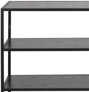 Regal in Schwarz mit Metall Rahmen bestellen Schwarz Regale Wohnzimmer Kollektion Carryhome