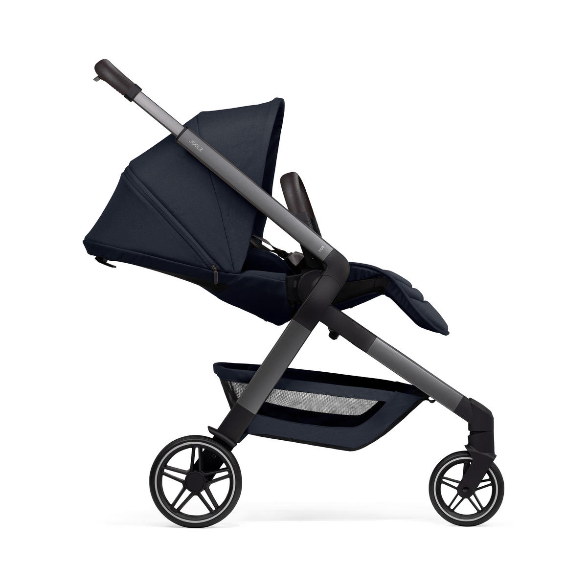 KINDERWAGEN  Hub2  Dark Navy Blue  - Dunkelblau, Basics, Textil (102/52,5/93cm) - Joolz